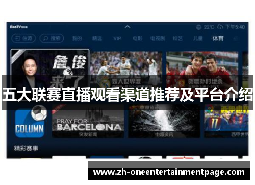 五大联赛直播观看渠道推荐及平台介绍